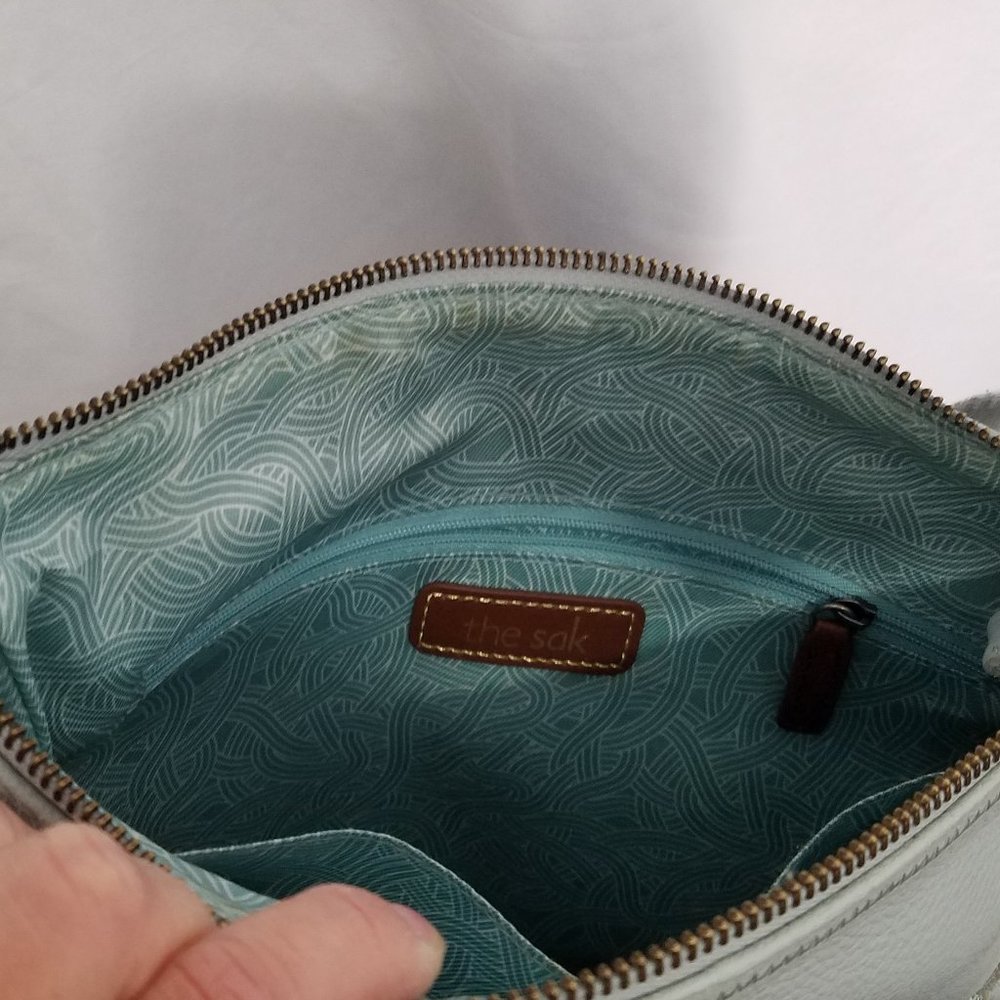 The SAK Crossbody, light pale blue bag - Picture 7 of 9